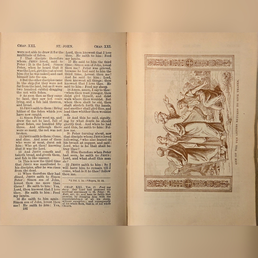 ✠︎ Rheims New Testament, 1897 - Picture 7 of 16